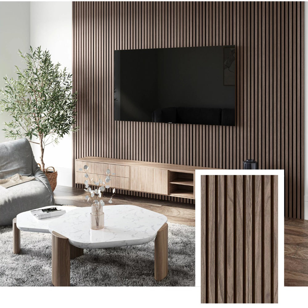 AureOak™ Heritage Acoustic Wall Panel — Golden Oak (2.7 × 1.10 m)